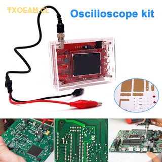 soldado dso138 2.4 pulgadas tft digital osciloscopio kit de piezas de bricolaje con cubierta caso shell