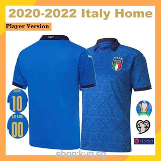 Italia Jersey inicio 2020 versión jugador hombres Jersey de fútbol italia Jersey de fútbol