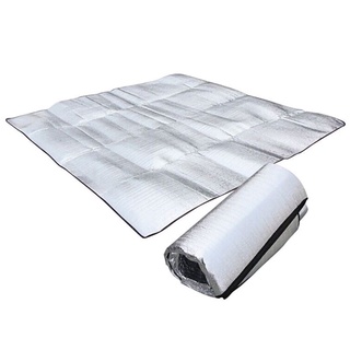 Pewany colchón plegable Camping EVA al aire libre dormir Picnic impermeable papel de aluminio plegable Mat/Multicolor (9)