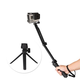 【bai】3 Way Grip Waterproof Monopod Selfie Stick Tripod Stand for GoPro Hero 7 6 5 4