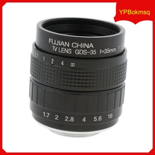 lente fija de enfoque manual f1.7 de 35 mm para cámara sin espejo olympus pentax