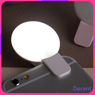 selfie led anillo de luz flash portátil teléfono selfie lámpara luminosa clip lámpara