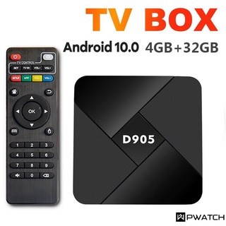 Nuevo D905 Smart TV box Android 4GB 32GB Wifi G 4K Amlogic S905 Youtube Android TV box Set top box reproductor multimedia pwt