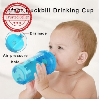 300Ml a prueba de caídas y a prueba de fugas bebé aprender a beber taza de verano taza de gran capacidad de agua para U3F7