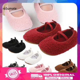 [Nuevo] primavera otoño Color sólido suela antideslizante banda elástica bebé Unisex zapatos de niño (1)