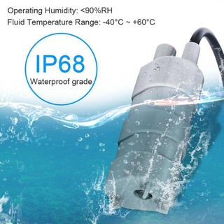 Bomba de agua sumergible reusable Camper Motorhome Alto ballena flor G6A6+M2N6
