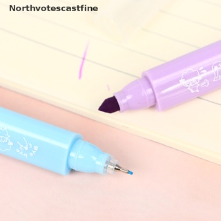 northvotescastfine 6 unids/set mini fluorescente marcador pluma kawaii tiza marcadores papelería nvcf