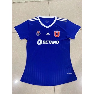 Camiseta Mujer Club Universidad de Chile 2022-2023 Local Azul de Fútbol