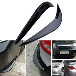 1 Pair Universal Car Rubber Bumper Corner Guard Protector Front Lower Lip Guard Car Styling Decoration Auto Accessories (1)