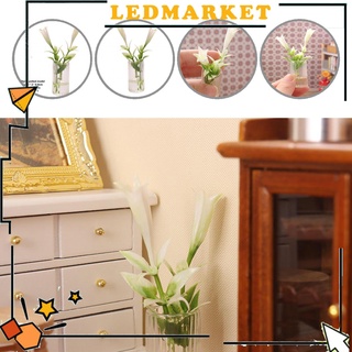 <ledmarket> imaginación habilidad decoración lirio juguete decorativo miniatura lirio planta juguete ecológico para niños