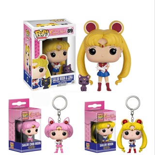 ¡funko Pop!Disney Sailor Moon llavero Sailor Moon PVC vinilo figura de acción juguete modelo llavero