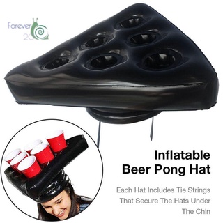 forever20 feliz inflable sombrero juego fiesta suministros flotante copa titular nueva piscina de natación durable cerveza pong 6 agujeros