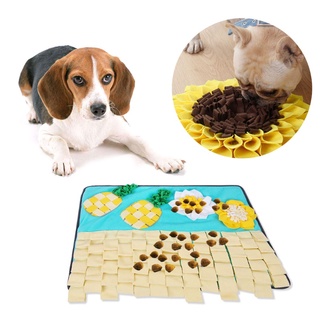 felicia pet dog snuffle mat nariz olor entrenamiento manta olfatear almohadilla de alimentación lenta tazón dispensador de alimentos alfombra aliviar el estrés (3)