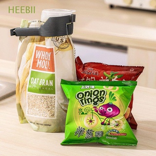 heebii saver sellador mantener fresco sellador abrazadera bolsa clip de viaje gadgets de cocina sello verter plástico almacenamiento de alimentos/multicolor