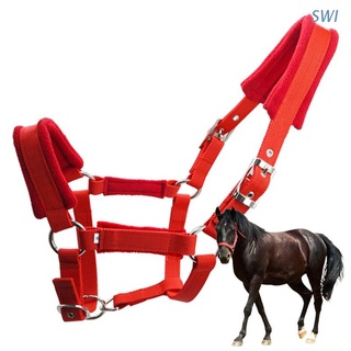 Swick engrosador caballo de Esponja lateral de Esponja para caballo decoración de caballo cuero acolchado suave freno sin escobilla ecuerna