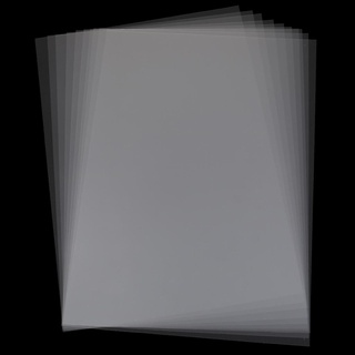 xycl 10 pzs plantillas de papel fotográfico para impresión láser a4 de inyección de tinta fad