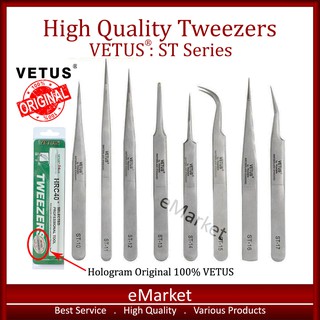 Original VETUS ST Series pinzas/nariz larga corta bandera puntiaguda pinzas curvas