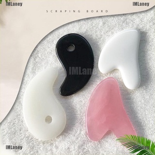 [Imlaney] cara gua sha junta facial raspado plato raspado cara masaje corporal herramienta nuevo (1)