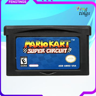 [FT]cartucho de videojuego Mario Kart Super Circuit para Nintendo GameBoy Advance