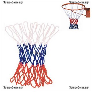 [fuente] durable estándar hilo de nylon deportes baloncesto aro malla red [my]