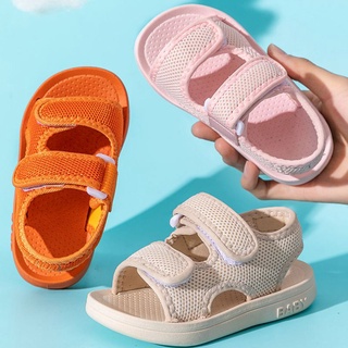 1-9 años zapatos de niños ligeros sandalias planas niños niñas antideslizante Velcro sandalias Casual zapatos de playa