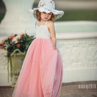 Mu♫-princesa fiesta de boda fiesta de graduación vestido de cumpleaños falda tutú vestidos para bebé niña (9)