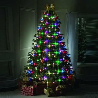 48/64 lámparas led intermitentes-pisca 16 modos de luz para decoración de árbol de navidad (2)
