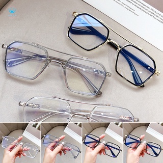 gafas de bloqueo de luz azul anti ojo de la tensión de la moda de marco grande gafas para lectura juego de ordenador