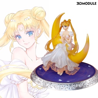 3dmodule sailor moon anime figuras de expresión vívida indeformable anime accesorio pastel muñeca decoración anime marinero luna para amante del anime (4)
