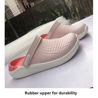 100% Crocs Duet Sport zueco Unisex spot moda prendas de abrigo sandalias de playa sandalias de medio agujero alfombra sandalias (4)