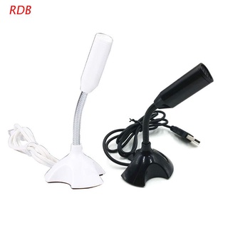 RDB Mini USB Interface Computer Microphone for Macbook PC Notebook Laptop for Skype KTV Speech Chatting Games