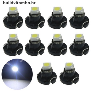 10X T3 Wedge 1 Smd 1210 lámpara Led Para automóvil control De Temperatura Hvac Super blanco (Builditombn)