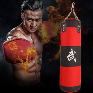 saco de boxeo boxeo taekwondo fitness sandbag vacío con cadena y gancho (1)