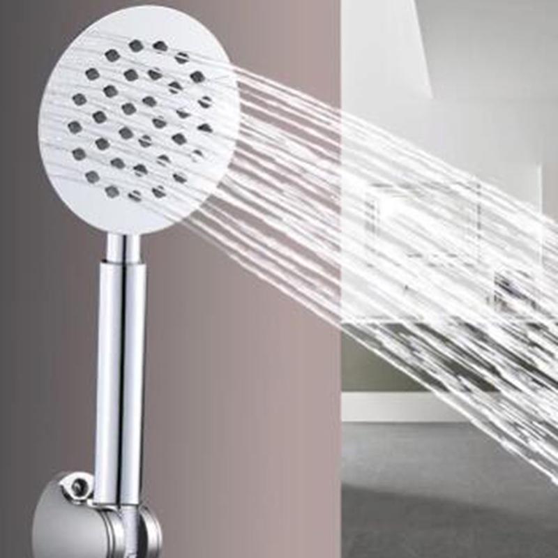alta presión ahorro de agua cabezal de ducha mano baño lluvia fácil ducha spray